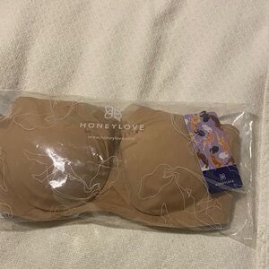 Honeylove Beige Strapless Bra